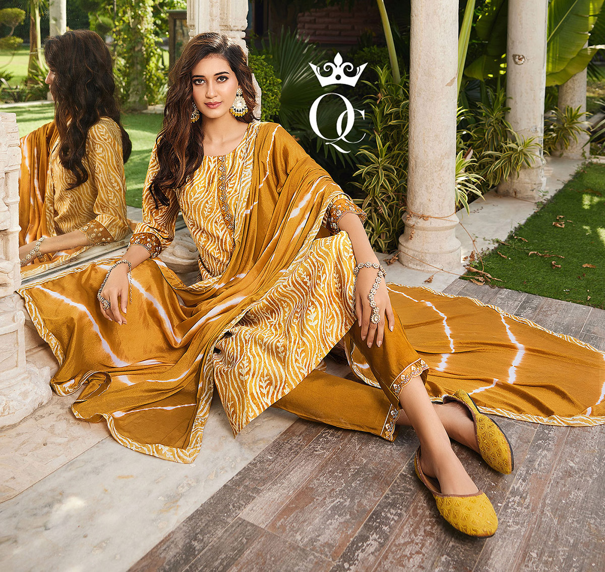 Radiant-Elegance-Modal-Chanderi-Embroidered-Kurtha-Set